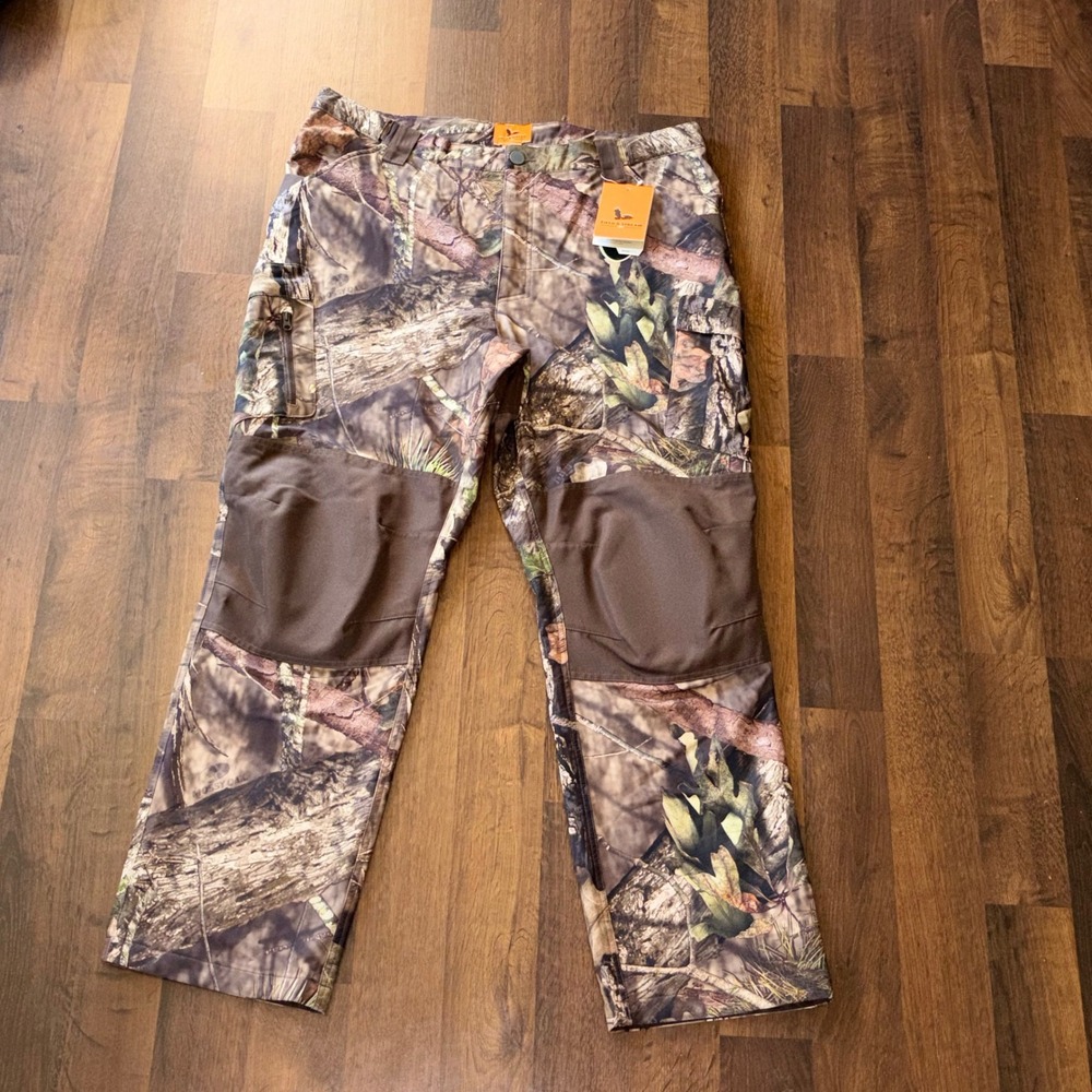 Field & Stream Every Hunt Agility Pant Mossy Oak Camo Mens 2XL HydroRepel NWT